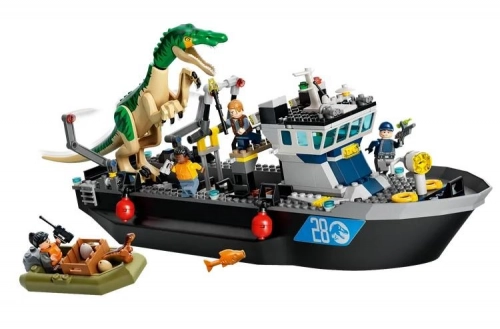 LEGO JURASSIC WORLD 76942 Barioniksa Izlaušanās no Kuģa