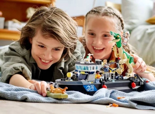LEGO JURASSIC WORLD 76942 Barioniksa Izlaušanās no Kuģa