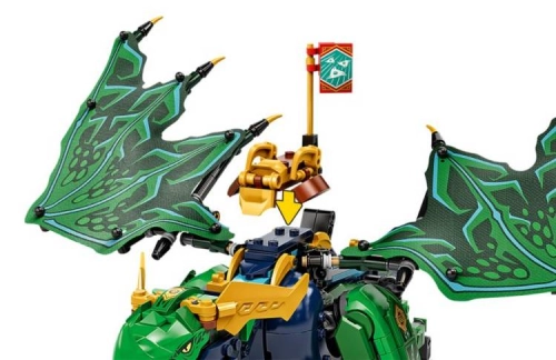 LEGO NINJAGO 71766 Lloyd Leģendārais pūķis