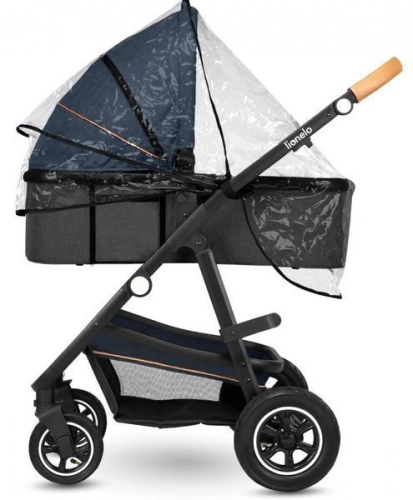 Lionelo Amber Bērnu rati 3in1 Blue Navy