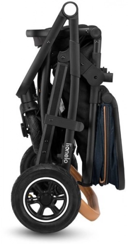 Lionelo Amber Bērnu rati 3in1 Blue Navy