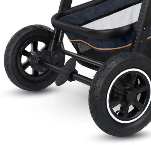Lionelo Amber Bērnu rati 3in1 Blue Navy