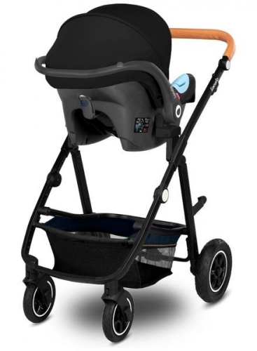 Lionelo Amber Bērnu rati 3in1 Blue Navy
