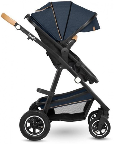 Lionelo Amber Bērnu rati 3in1 Blue Navy
