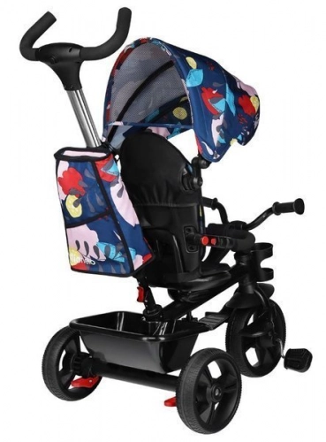 Lionelo HAARI Navy Blue Bērnu trīsritenis
