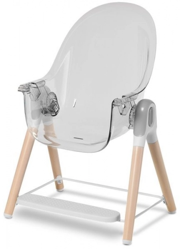 Lionelo Maya White oiled 2 in 1 Barošanas krēsls