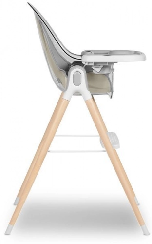 Lionelo Maya White oiled 2 in 1 Barošanas krēsls