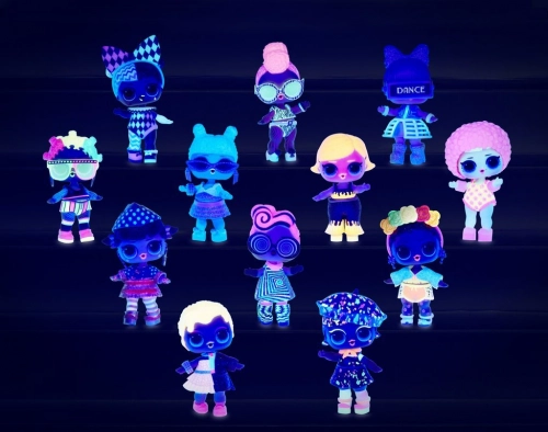 LOL MGA Surprise Lights Glitter Pārsteiguma lellīte