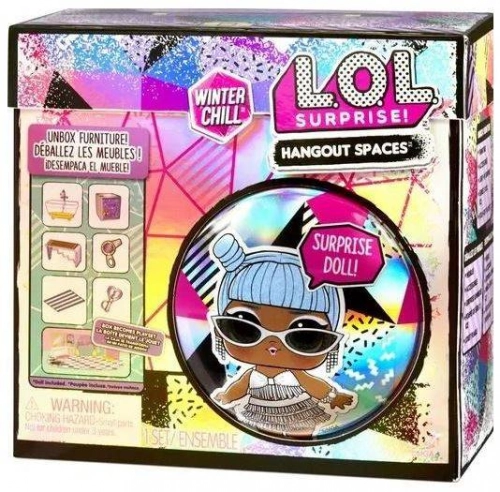 LOL Surprise Winter Chill Hangout Spaces Furniture + Ice lelle