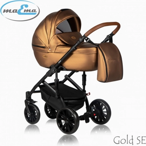 Maema Jess Gold SE Bērnu rati 3in1