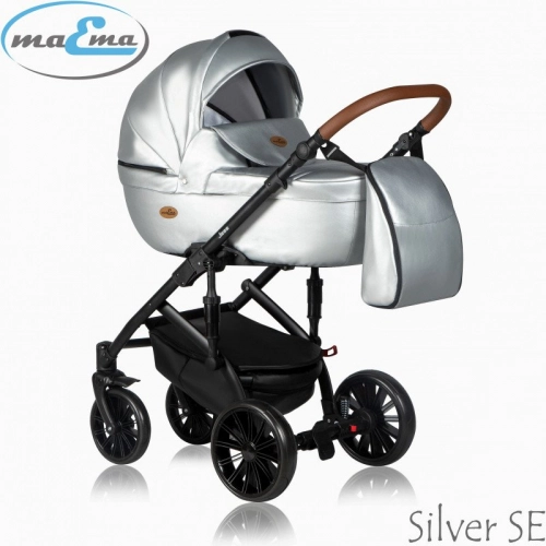 Maema Jess Silver SE Bērnu rati 3in1