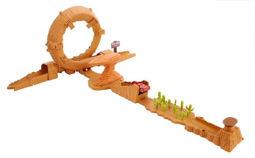 Mattel Disney Pixar Cars 3 Willy's Butte Transforming Track Set DVF40 Auto trase
