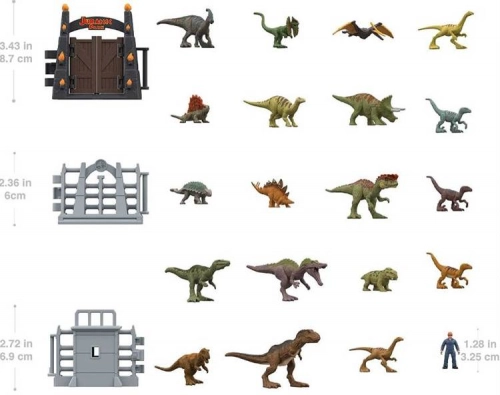Mattel Jurassic World Adventes Kalendārs