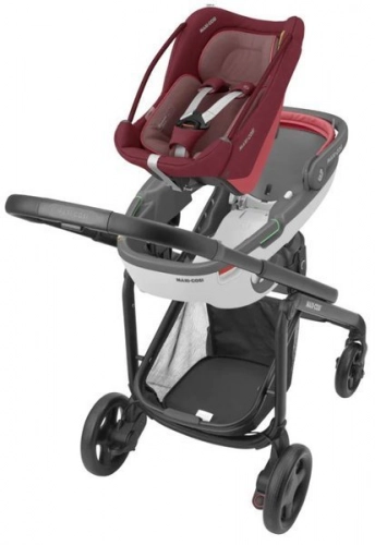Maxi Cosi Coral 360 Essential red Bērnu autosēdeklis 0-13 kg + Familyfix 360 bāze