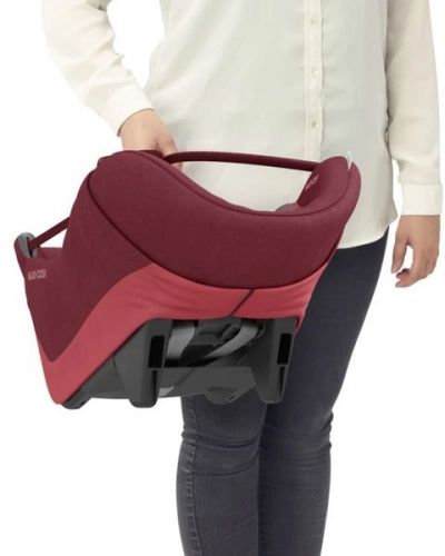 Maxi Cosi Coral 360 Essential red Bērnu autosēdeklis 0-13 kg + Familyfix 360 bāze