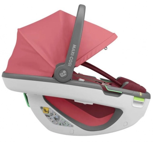 Maxi Cosi Coral 360 Essential red Bērnu autosēdeklis 0-13 kg + Familyfix 360 bāze