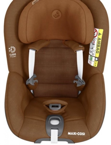 Maxi Cosi Pearl 360 Authentic cognac Bērnu autosēdeklis 0-18 kg + Familyfix bāze