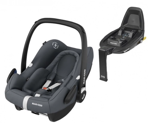 Maxi Cosi Rock Essential graphite Bērnu autosēdeklis 0-13 kg + Familyfix2 bāze
