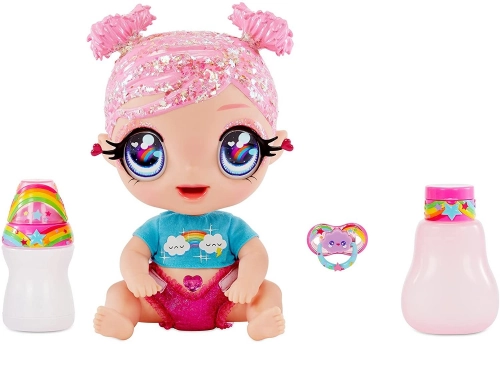 MGA LOL Glitter BABYZ Dreamia Stardust Baby Doll pink Lelle