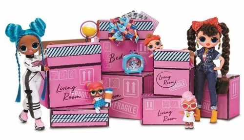 MGA LOL New Real Wood Doll House with 85+ Surprises Interaktīvā leļļu māja