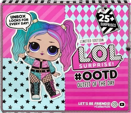 MGA LOL Surprise Advent Calendar OOTD Limited Edition + 25 Surprises