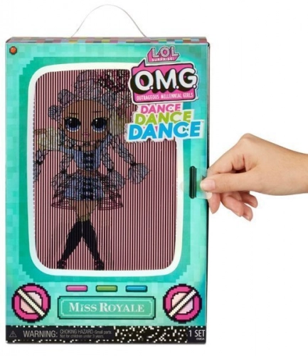 MGA LOL Surprise OMG Dance Miss Royale Fashion Doll 15+ Surprises