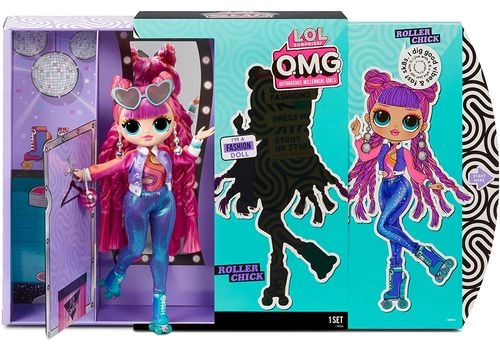 MGA LOL SURPRISE O.M.G. Roller Chick Fashion Doll Series 3 with 20 Surprises