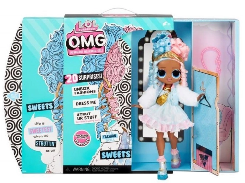 MGA LOL SURPRISE O.M.G. Sweets Fashion Doll + 20 Surprises