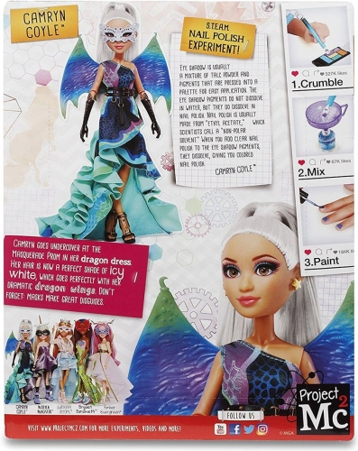 MGA Project MC2 Experiments with Doll Camryn's Nail Polsh lelle 546894