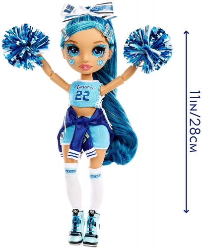 MGA Rainbow Cheer Skyler Bradshaw – Blue Cheerleader lelle