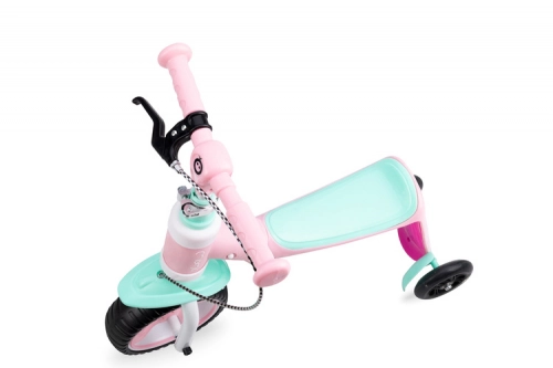 Momi Elios skrejritenis-balansa ritenis 2in1 pink