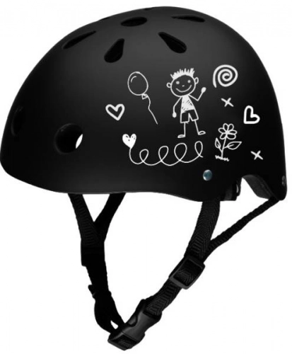 Momi Mimi bērnu ķivere Black (47-58 cm)