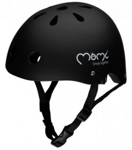 Momi Mimi bērnu ķivere Black (47-58 cm)