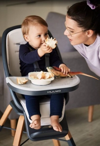 Muuvo Choc White 3in1 Bērnu krēsls-transofmeris