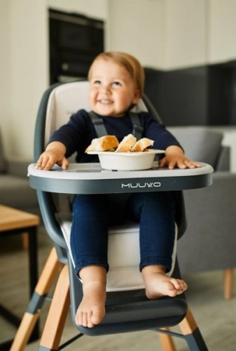 Muuvo Choc White 3in1 Bērnu krēsls-transofmeris