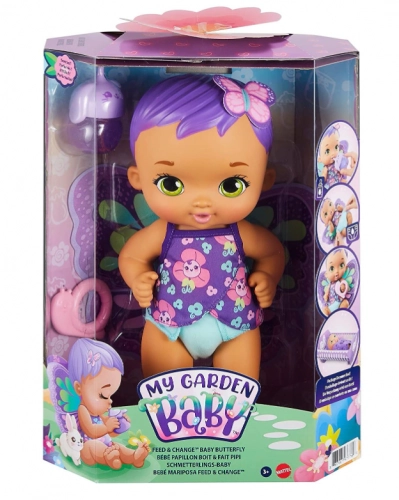 My Garden Baby Drink & Wet Butterfly Baby Purple Кукла GYP11