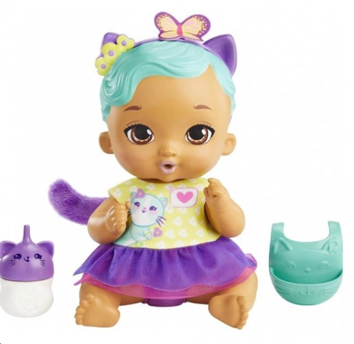 My Garden Baby Feed & Change Kitten Baby Tanned Skin Кукла HHL22