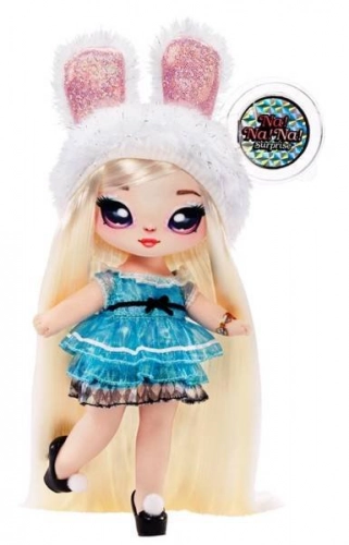 Na! Na! Na! Surprise 2-in-1 Glam Series Alice Hops Fashion Doll & Plush Pom