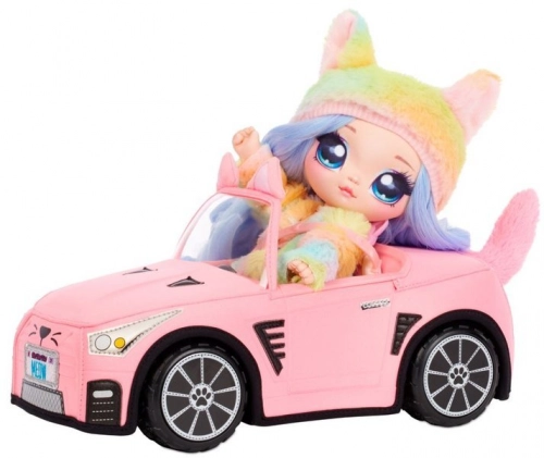 Na! Na! Na! Surprise Soft Plush Convertible Doll Car