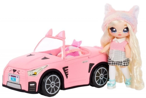 Na! Na! Na! Surprise Soft Plush Convertible Doll Car