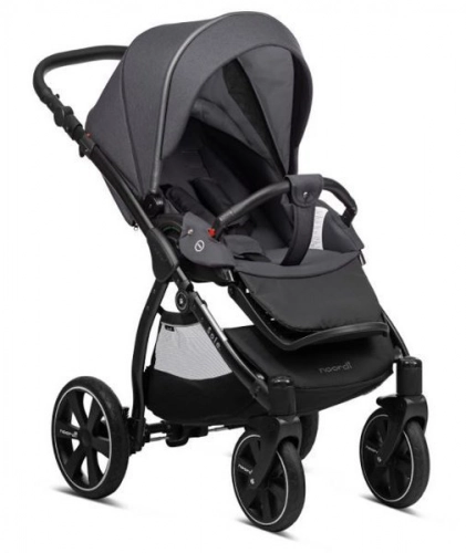 Noordi Sole Go 621 Black Bērnu rati 2in1