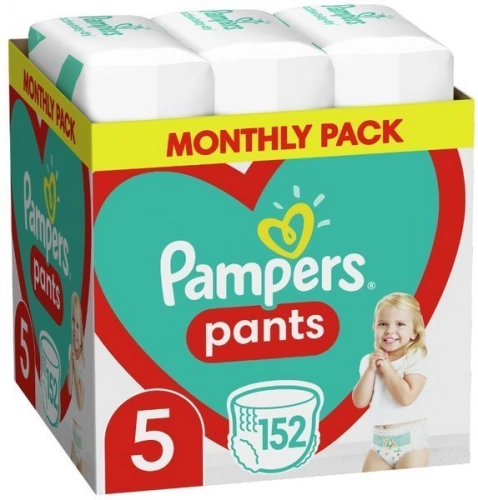 Pampers Pants autiņbiksītes 5. izmērs 152 gab.