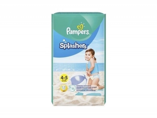 Pampers Pants Splashers autiņbiksītes peldēšanai 4-5. izmērs 11 gab.