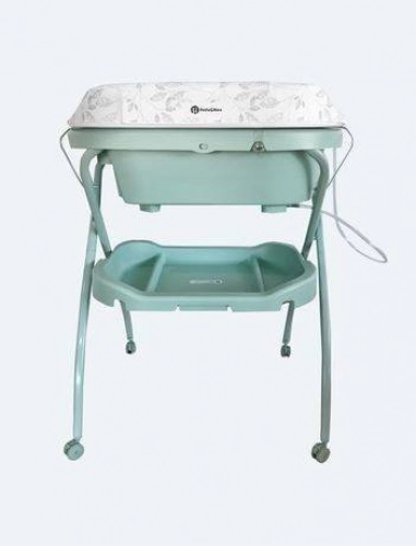 Pārtinamais galds ar vanniņu Petite&Mars Spa 3in1 Blue