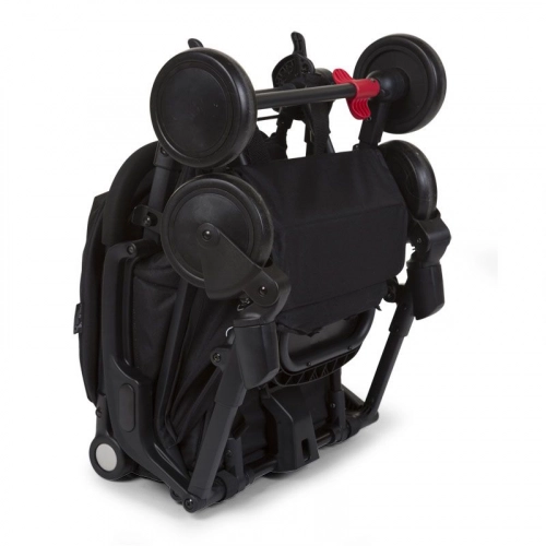Pastaigu rati CHILDHOME Stroller T-Compact black + RC + MC adapter