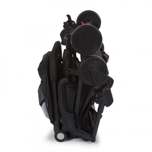 Pastaigu rati CHILDHOME Stroller T-Compact black + RC + MC adapter