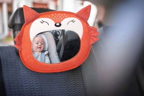 Petite&Mars Back Zoo Fox Atpakaļskata bērnu auto spogulis