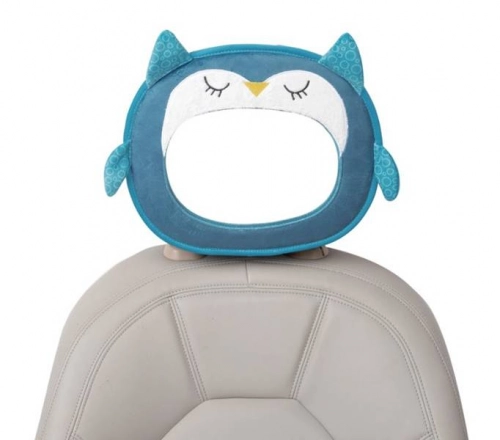 Petite&Mars Back Zoo Owl Atpakaļskata bērnu auto spogulis