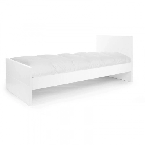 Pusaudžu gulta CHILDHOME Quadro White + Rails
