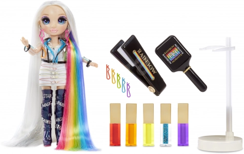 Rainbow High Hair Studio with Doll Spēļu komplekts ar ekskluzīvu lelli